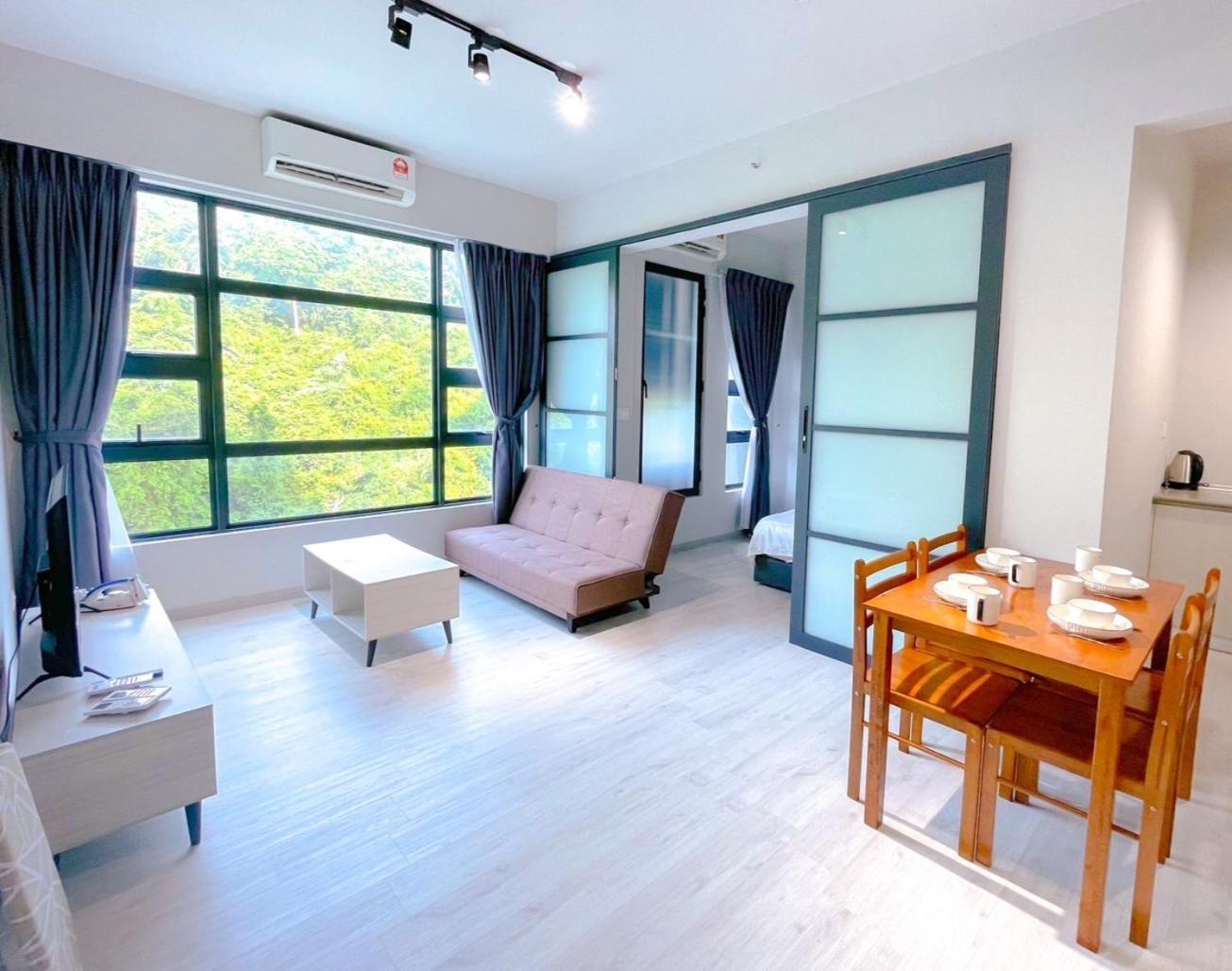 Apartamento Sunset View Jesselton Quay Near Jesselton Point Near Suria Sabah Near Gaya Street Kota Kinabalu Exterior foto