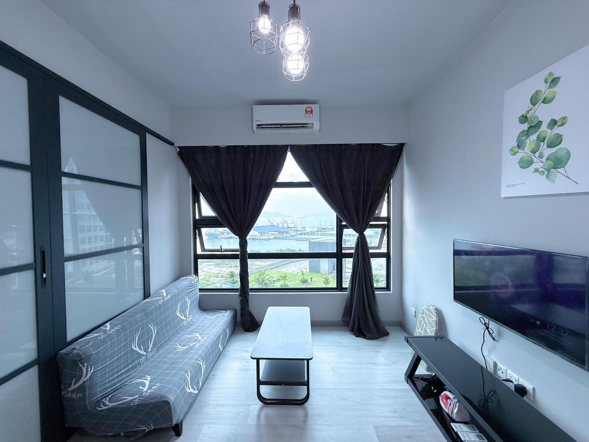 Apartamento Sunset View Jesselton Quay Near Jesselton Point Near Suria Sabah Near Gaya Street Kota Kinabalu Exterior foto