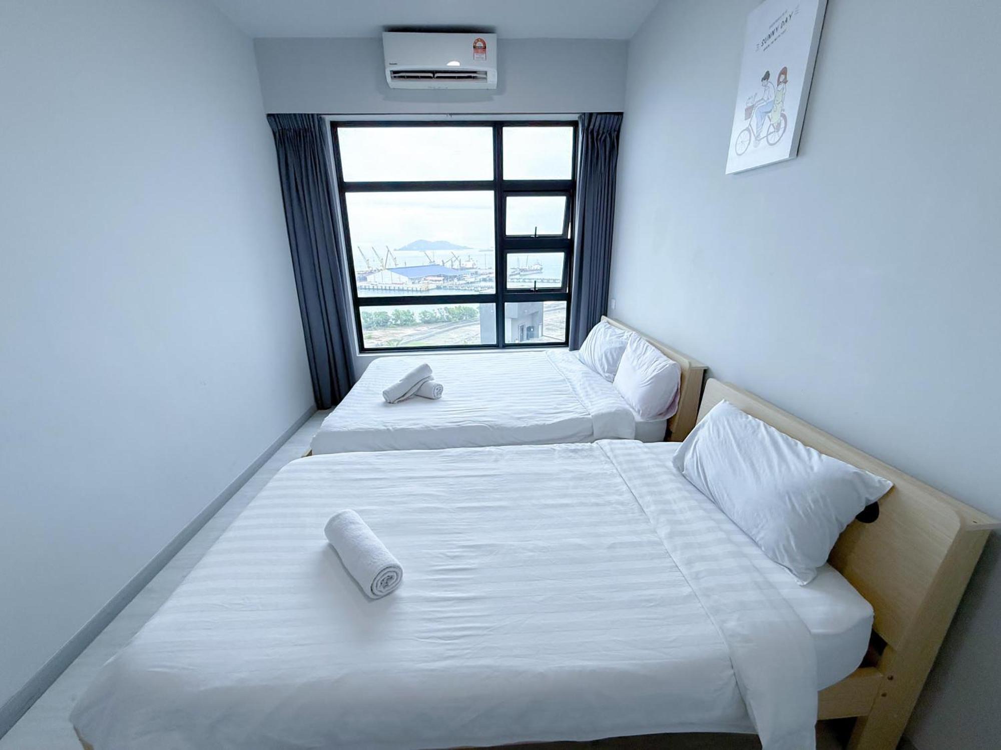 Apartamento Sunset View Jesselton Quay Near Jesselton Point Near Suria Sabah Near Gaya Street Kota Kinabalu Exterior foto