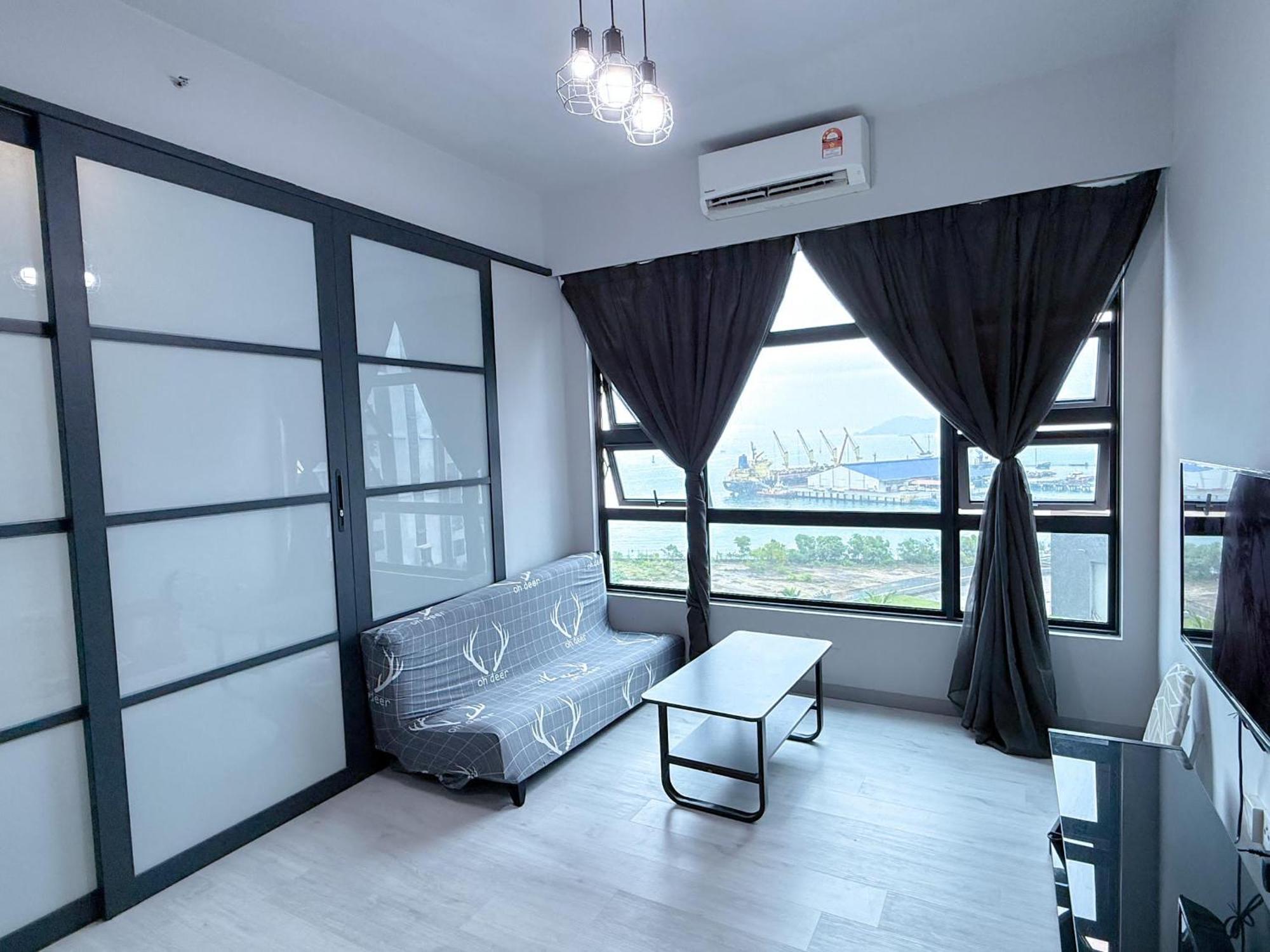 Apartamento Sunset View Jesselton Quay Near Jesselton Point Near Suria Sabah Near Gaya Street Kota Kinabalu Exterior foto
